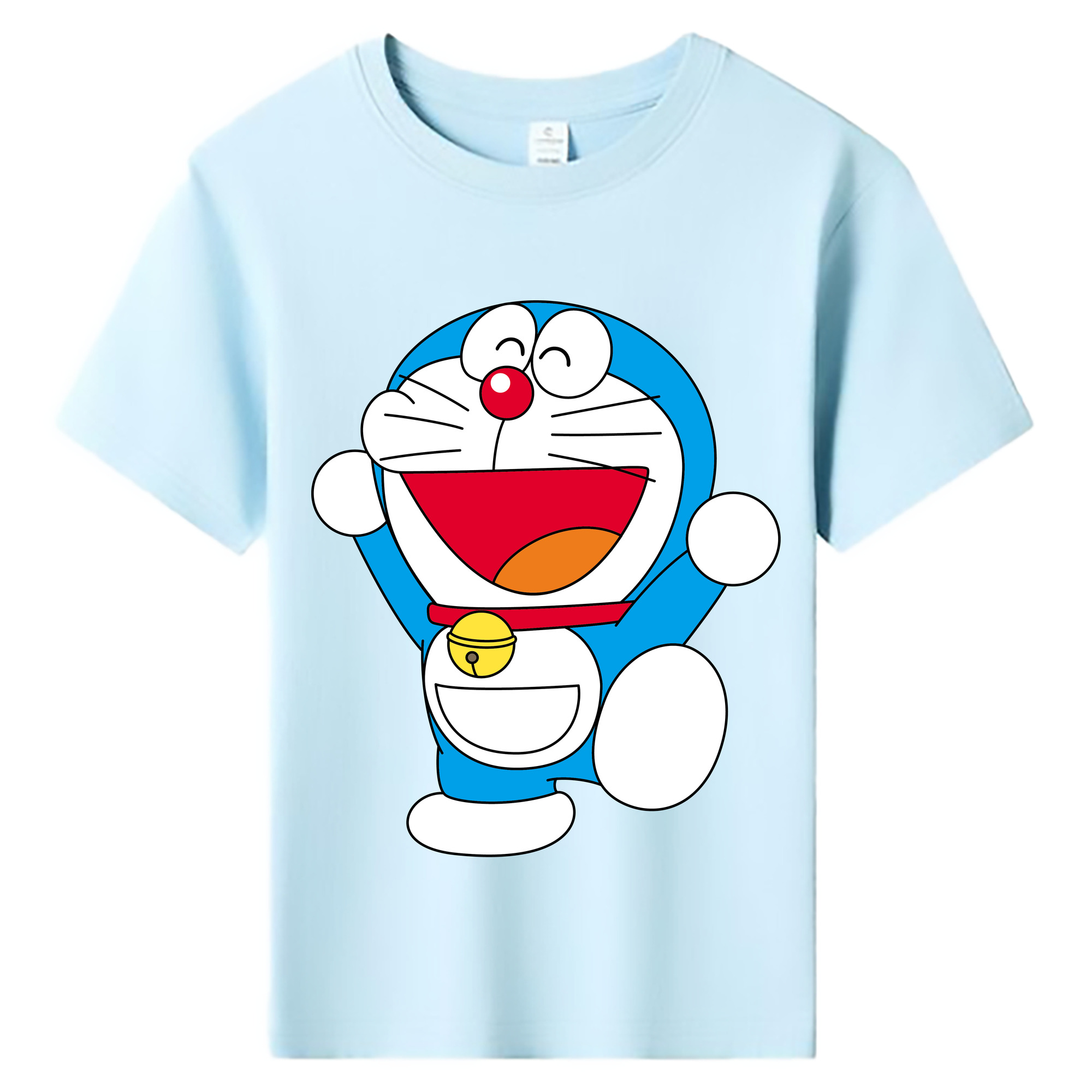 （画像用） ドラえもん Doraemon 綿100％キッズTシャツ（フロントプリント）